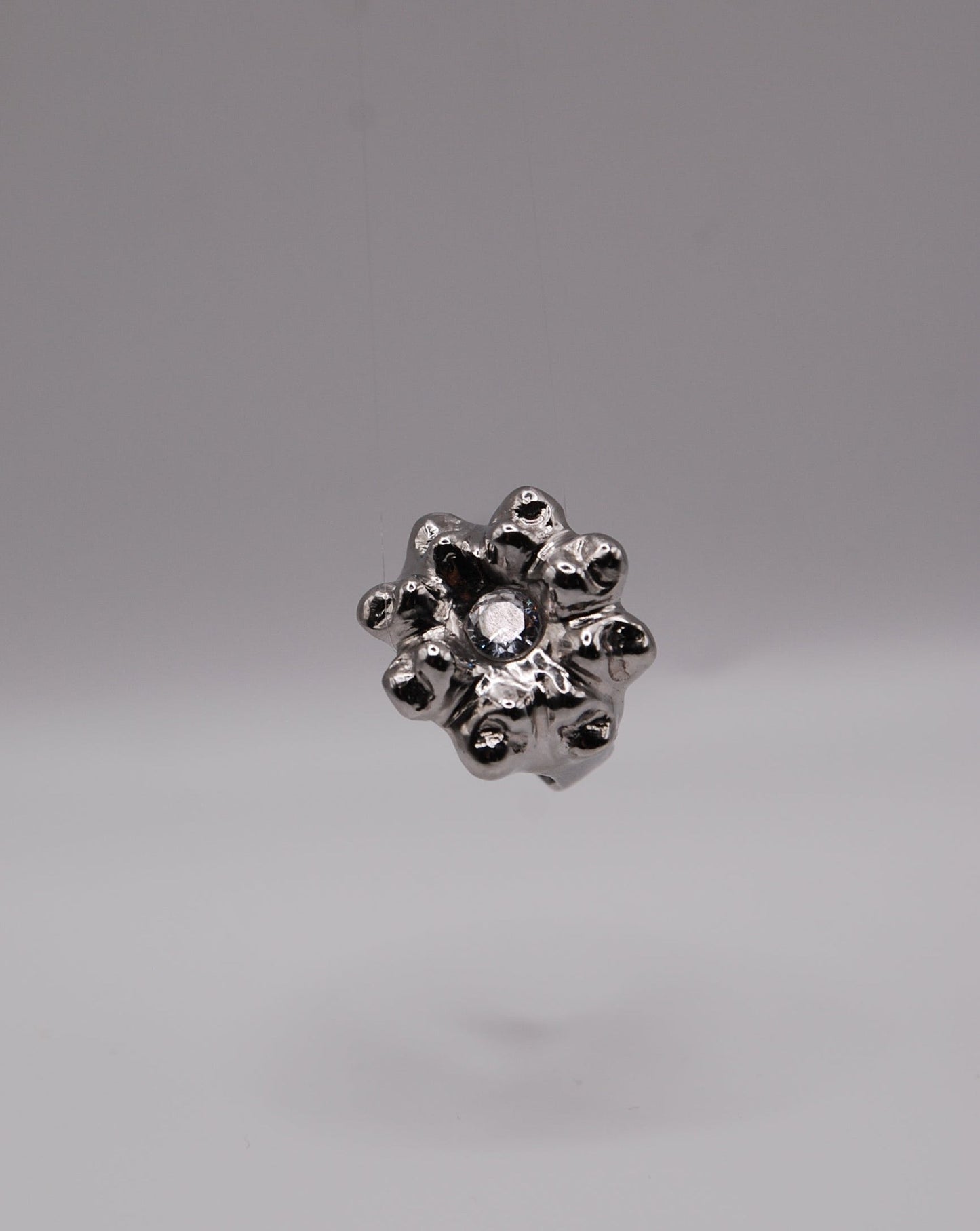 Mini Chevalière Zircon Notrahc