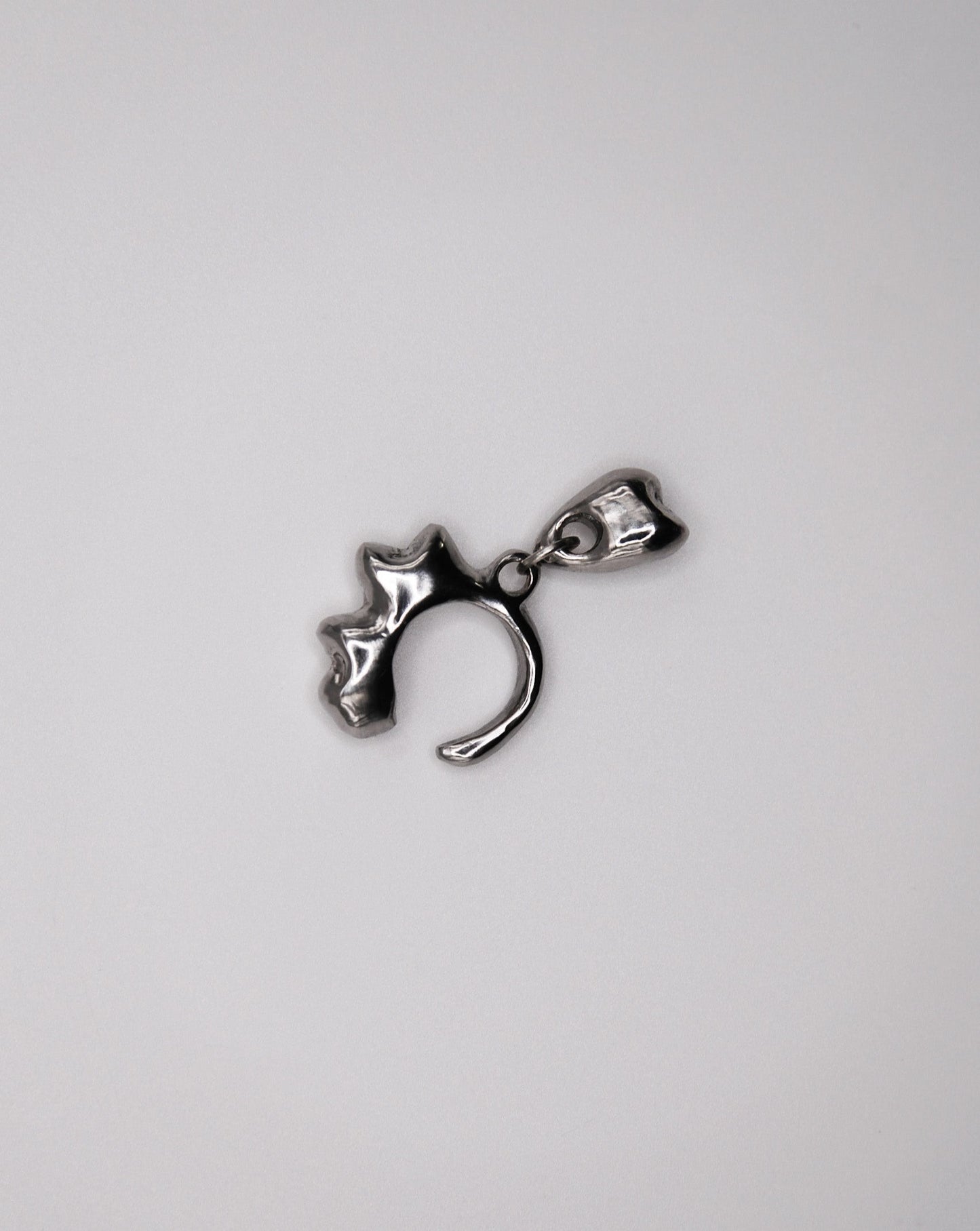 Ear cuff double dentine - pendentif dentine